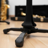 Soprano Saxophone Stand Compact Music Accessory Reinforced Metal Legs