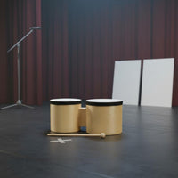 Bongo Drum Set Early Education Tool Percussion Instrument Easy to Learn