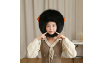 Chimpanzee Head Hat Funny Cartoon Ape Head Cover Lightweight Furry Monkey Costume Hat for Adults, Parties, Halloween