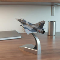 Fighter Jet Model Metal 1:100 Decor Alloy-Cast Jet Model for Collectors