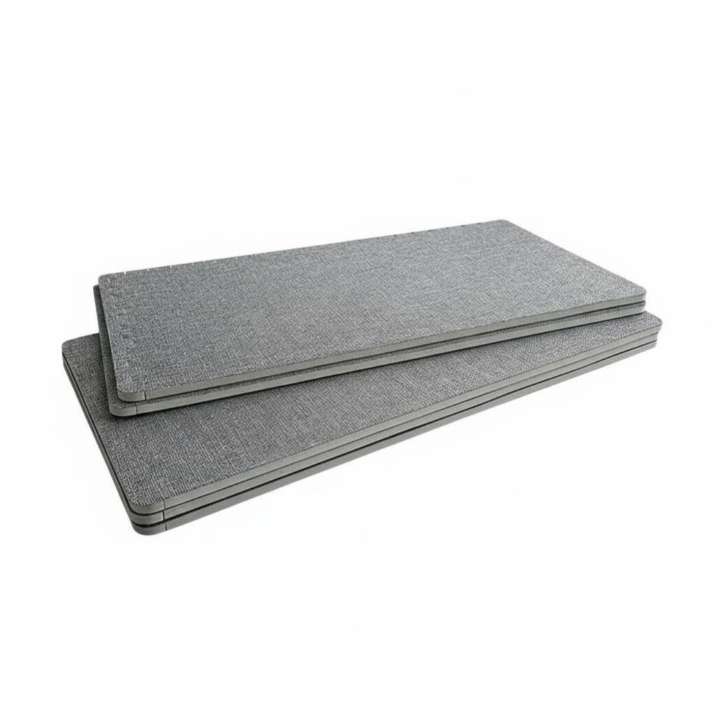 Formaldehydesafe connectable Crawling Mat Thickened Foam Tiles Cuttable Nursery Flooring Cream design for Children, Toddlers, Bedroom, Play Area, Playroom, Living Room