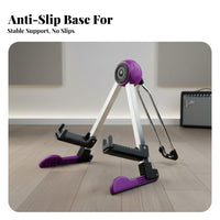 Triangular Guitar Stand Compact Foldable Guitar Stand No Assembly Required for Travel, Stage