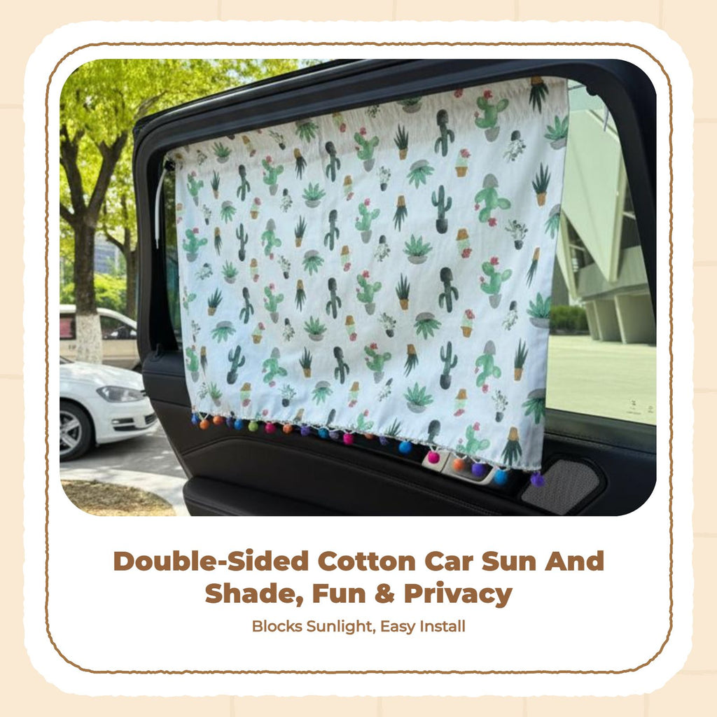 Car window shade, sun protection, privacy screen, infant side window sun block, easy installation, universal fit