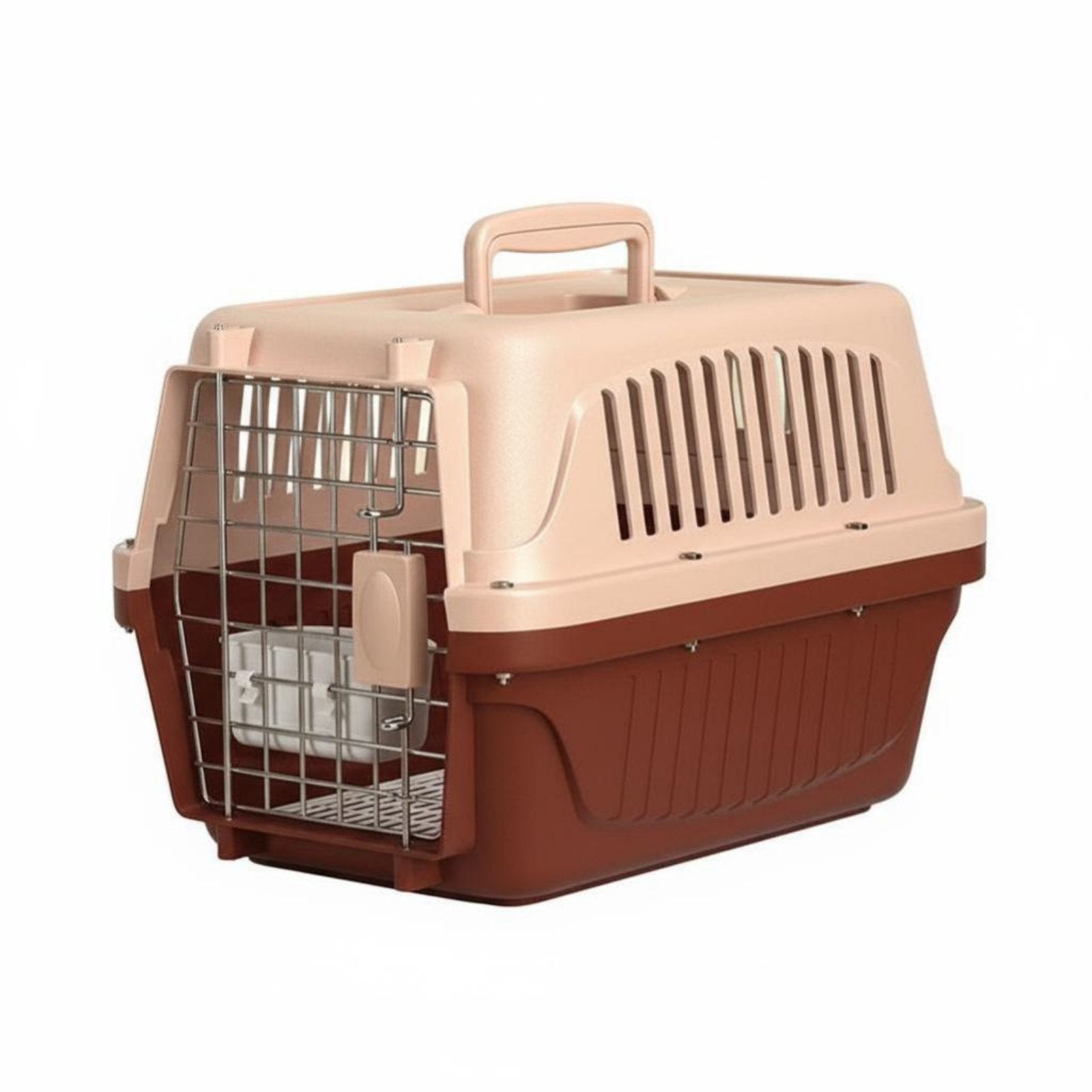 Hard-Shell Kennel Portable Hard-Sided Travel Kennel Sturdy for Car