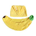 Banana Pet Bed, Cozy Plush, Removable Cover, All Seasons
