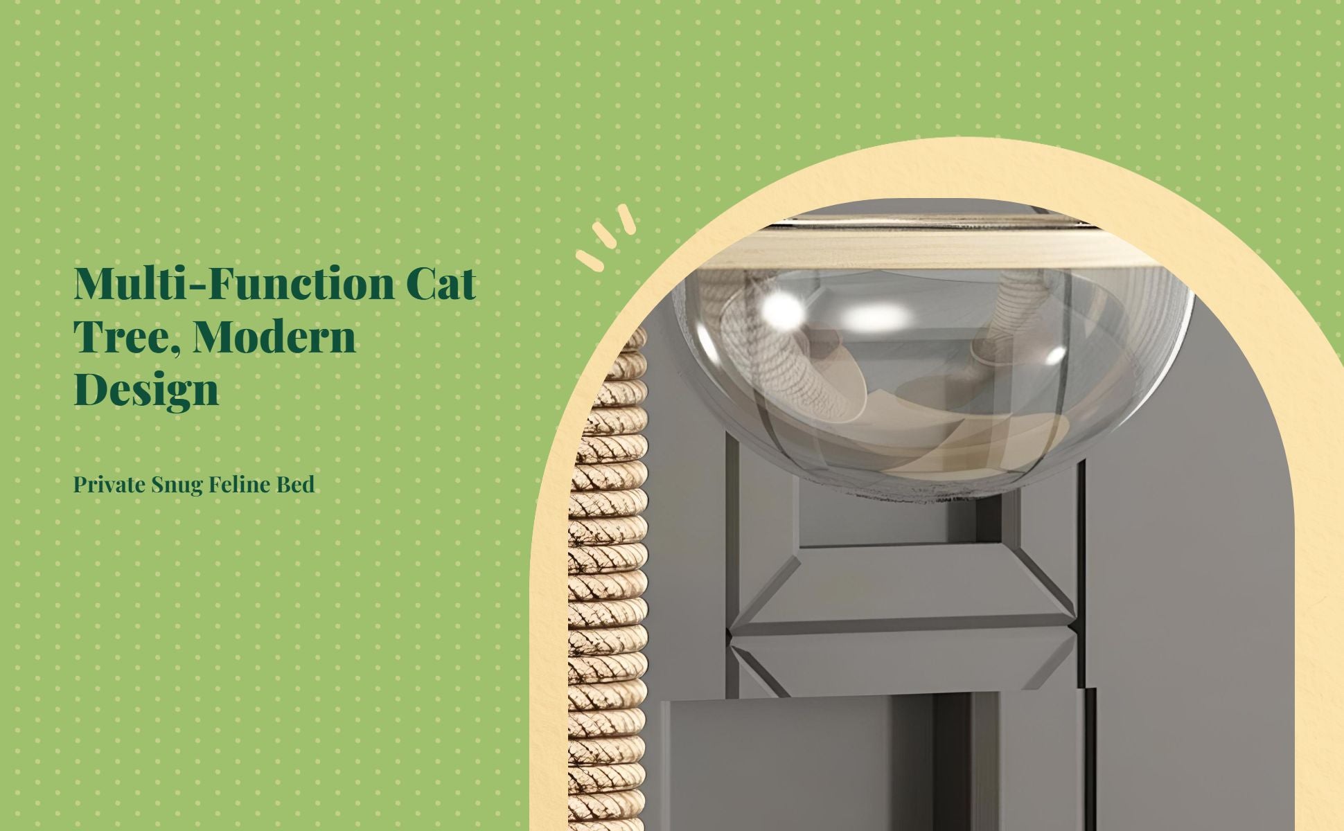 Multi-level wood cat condo tower