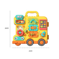 Developmental Busy Board Tactile Preschool Learning Aid Screen-Non-Screen