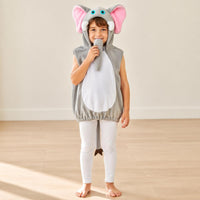 Elephant Costume Easy to Wear Creature Jumpsuit Breathable for Preschoolers