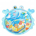 Inflatable Water Play Mat Raised Edge Baby Water Play Mat Floor Use for Infants