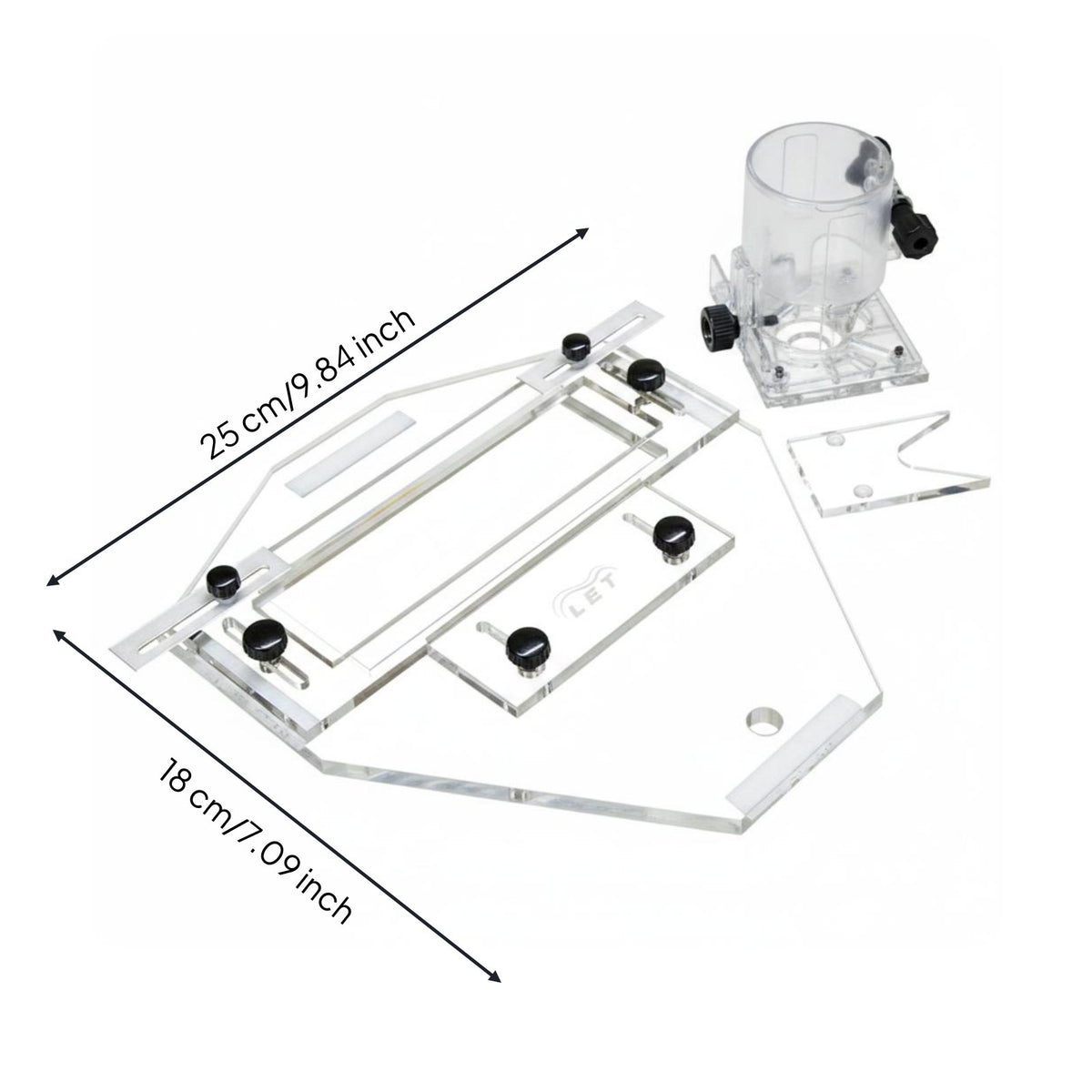 Bridge Slotting Jig Precision Music Tool for Instrument Workshop
