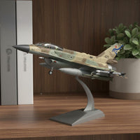 F-16I Sufa Model High Precision Aircraft Display Support Office Decor