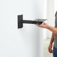 2 Pieces Speaker Wall Mount Retractable Arm Audio Accessory High Weight Capacity