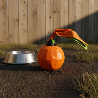 Fruit-Shaped Gnaw Toy Interactive Play Squeaky Dog Toy Compact