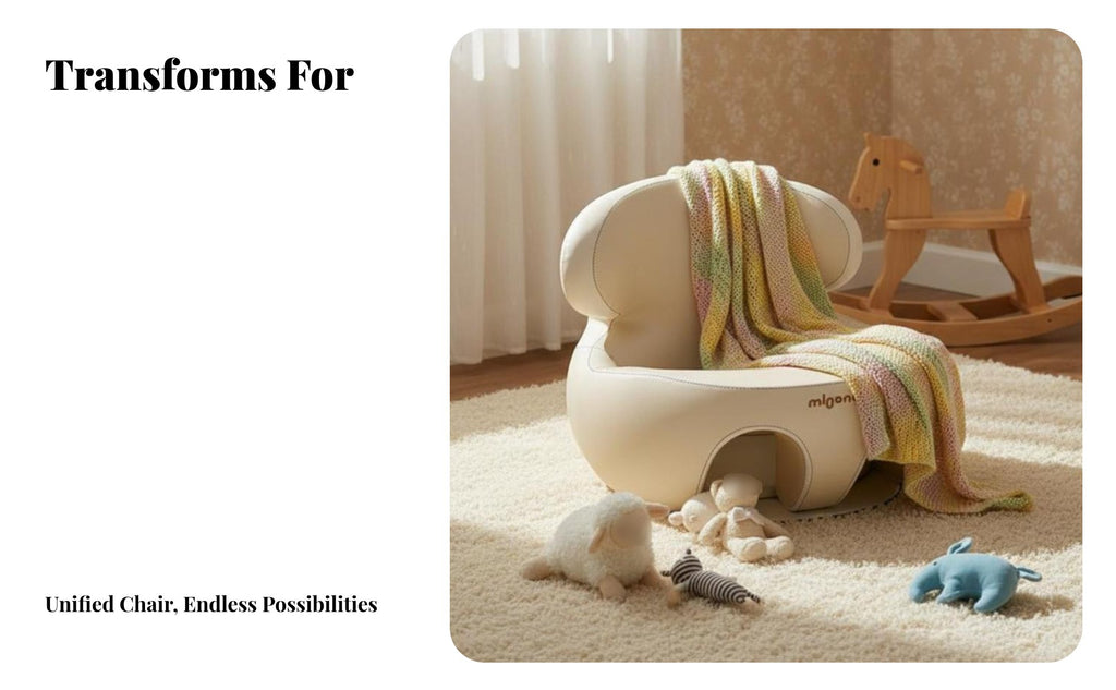 Inflatable avian Trainer Infant Floor Seat Builtinflatable inflation mechanism for Babies