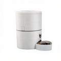 App-controlled pet feeder, timed meals