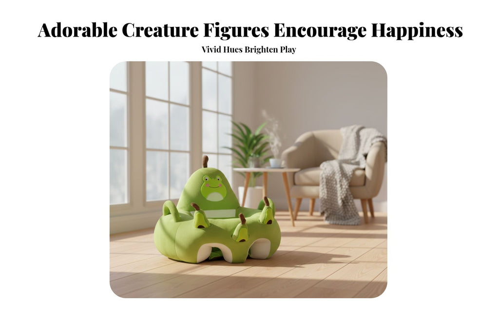 Soft Creature Sit-up Support Anti-Fall Design creatureShaped Soft Chair