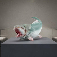 Dunkleosteus Figure Educational Ancient Sea Animal Toy Highly Detailed Collectible Prehistoric Figurine for Children, Shelf Display, Desk Decoration