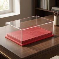 Clear Model Car Display Case Stitched Car Model Display Case Easy Setup