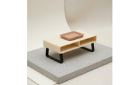 1:12 Scale Coffee Table Decorative House Model Decor Minimalist Design