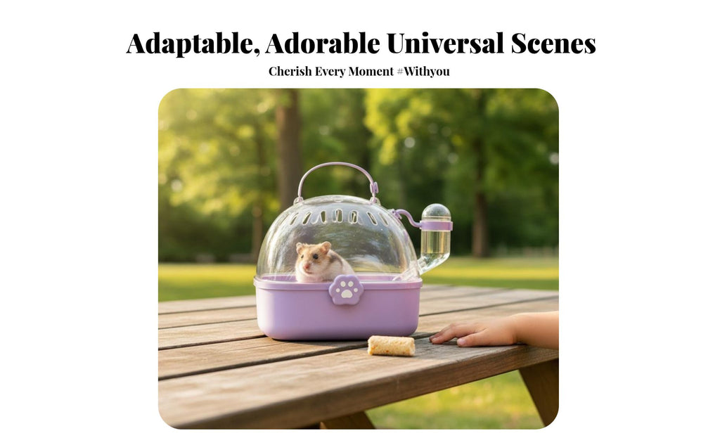 Transparent Capsule Pet transport Spacious Interior Small creature excursion Bag
