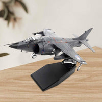 1/72 Scale Harrier Jet Model Includes Landing Gear Diecast Fighter Jet Model