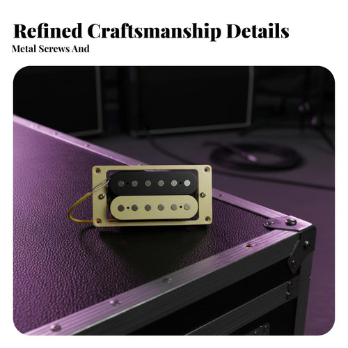 Circuit Coil Electric Guitar Pickup Hum-Cancelling Neck and Bridge Pickup Pair