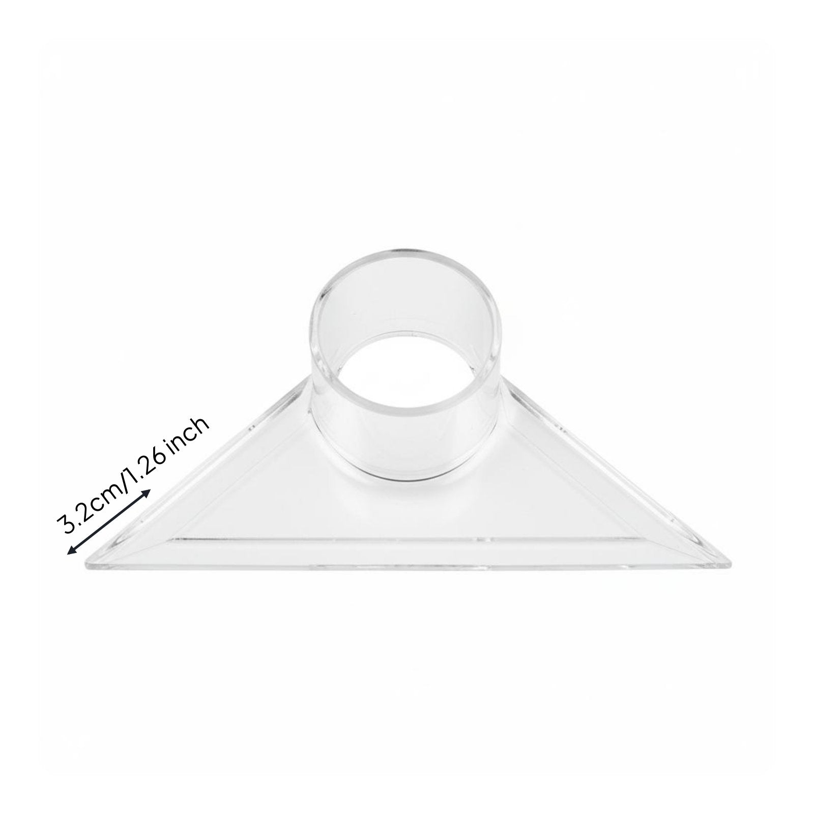 Clear Aquatic Aquarium Water Pipe High Clarity Transparent Acrylic Pipe