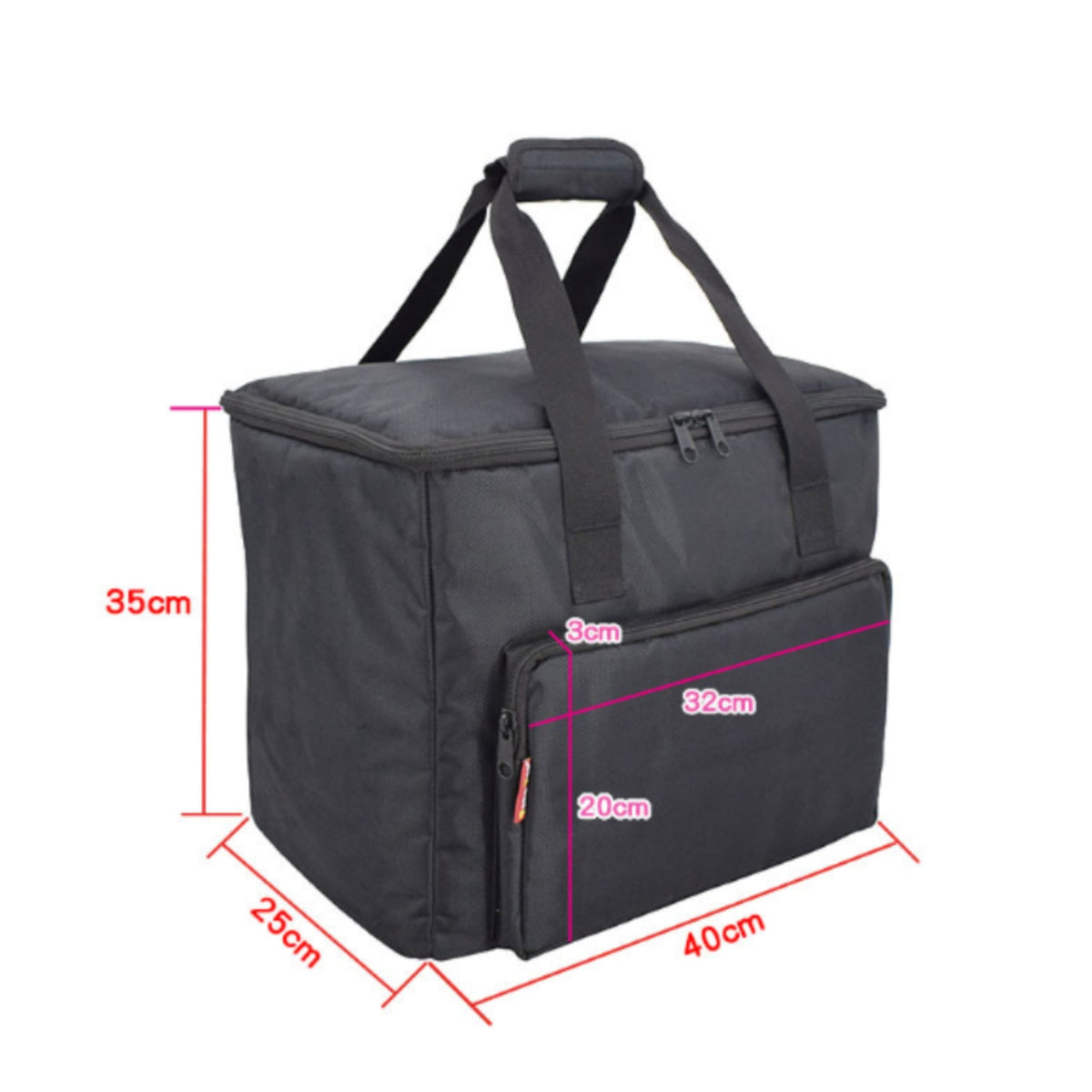 Display Carrying Case Top Handle Desktop PC Carrying Case Padded Computer Storage Bag for Moving