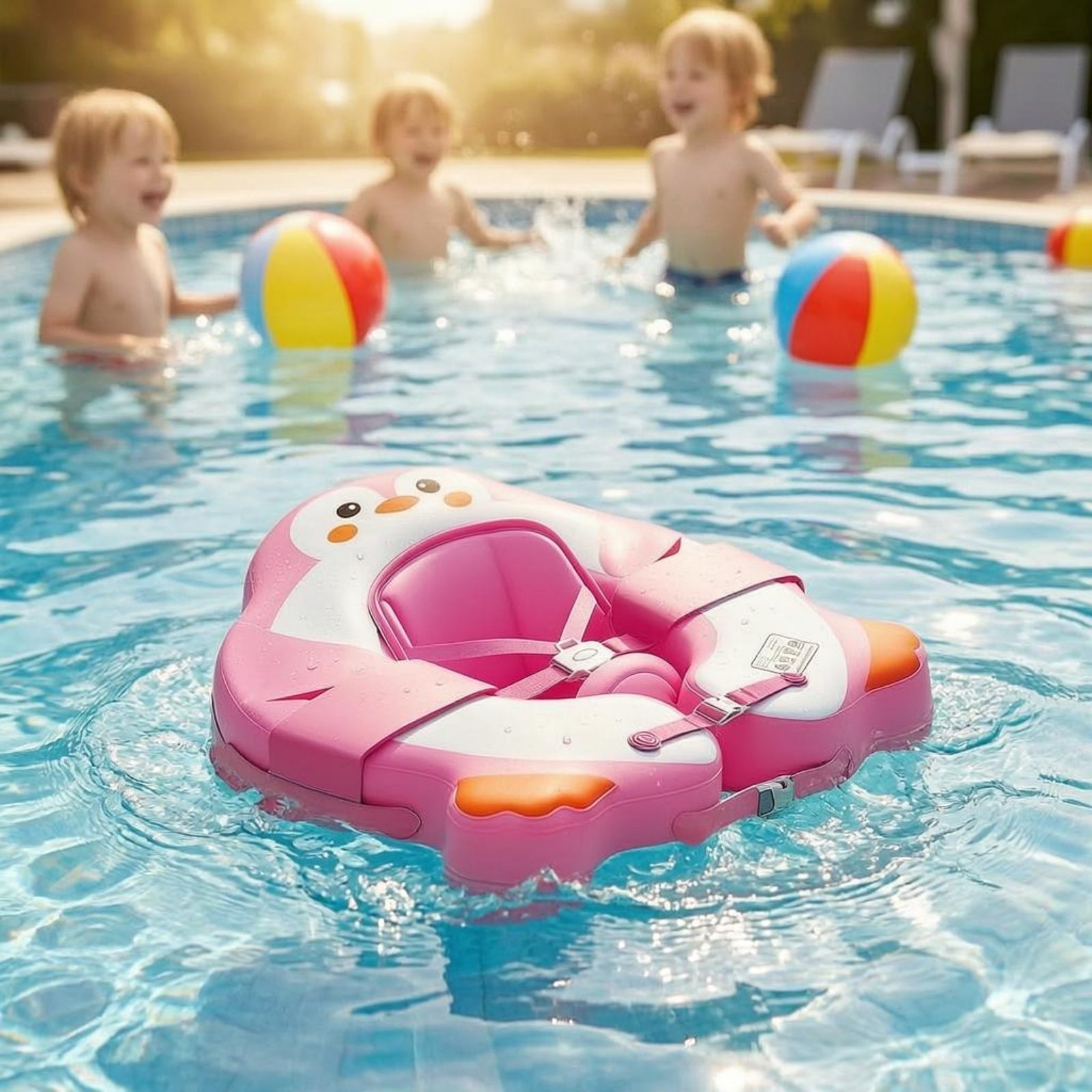 Baby Swimming Buoy Float Inflatable Underarm Seat Buoy Swim Training