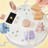 Plug and Socket Toy Early Education Electronic Busy Board for Young Children