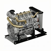 Engine Model Metal Science Toy Miniature