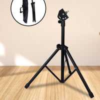 Adjustable Drum Pad Stand Metal Bracket Folding Tripod Drum Stand Rubber Feet