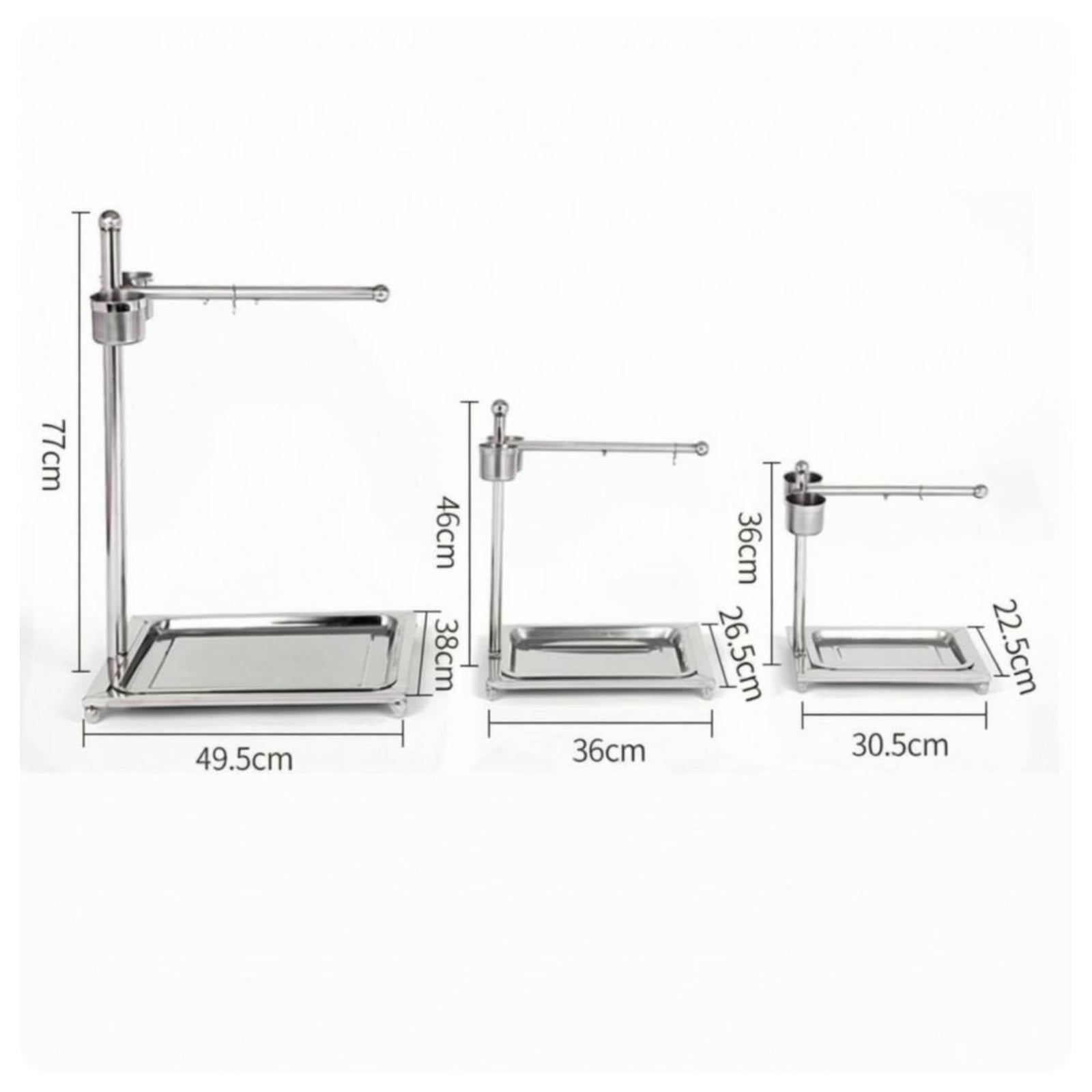 7-Shaped Bird Stand Multi-Part Parrot Perch Stand Simple to Install Parrot Perch