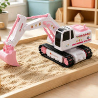 Wireless Control Digger Printed Graphics RC Digger Toy Glossy