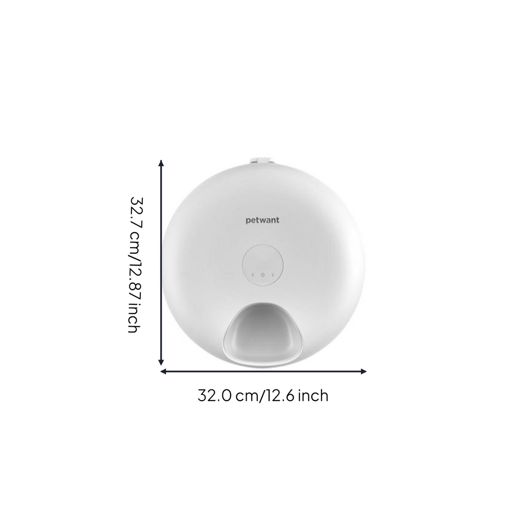 Programmable wet food cat feeder