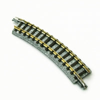 N Scale Curved Track Brass Finish Model Railroad Highly Detailed