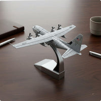 C-130J Model Airplane 1:200 Scale Collectible Item Detailed Finish Desk Decor for Aviation Fans