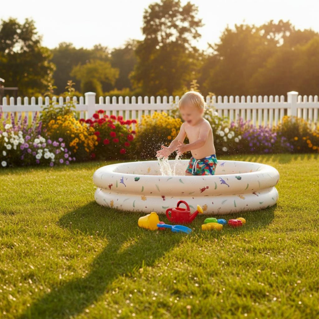 Round Inflatable Baby Pool Eco-Friendly PVC Inflatable Toddler Splash Pool