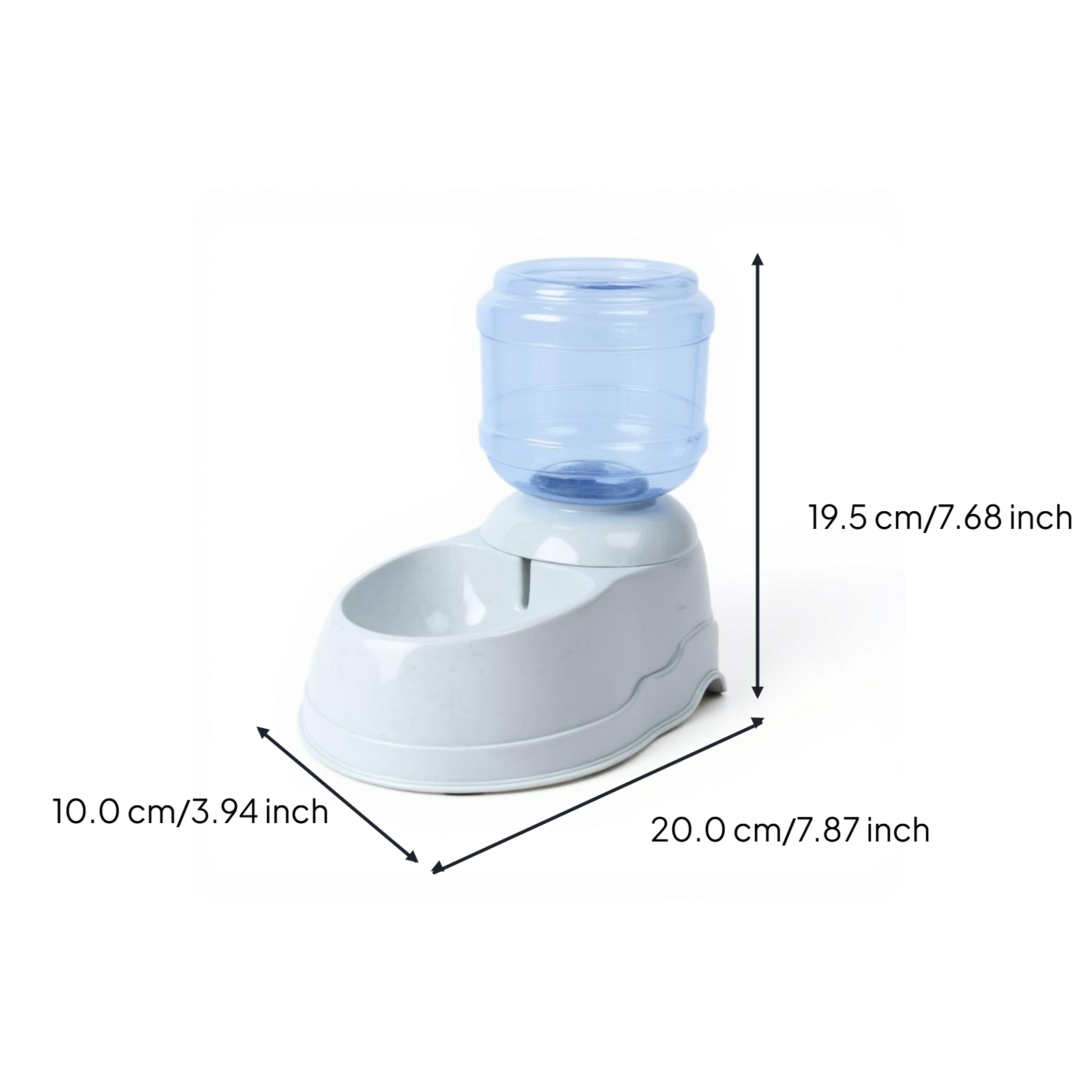 Large auto pet water dispenser