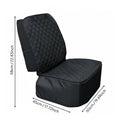 2-in-1 Dog Waterproof Front Seat Pet Booster Machine Washable Quilted Dog Car Basket for Small Dogs, Cats