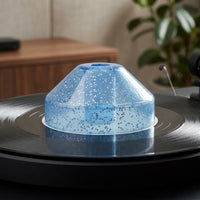 Vinyl Adapter Speckled Finish Turntable Adapter Polished