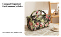 Foldable Organizer Basket Versatile Foldable Storage Bin Portable Small Storage Tote with Handles for Travel, Nursery
