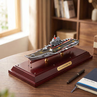 Model with Carrying Case Alloy-Style Scale Model Detailed for Naval Enthusiasts