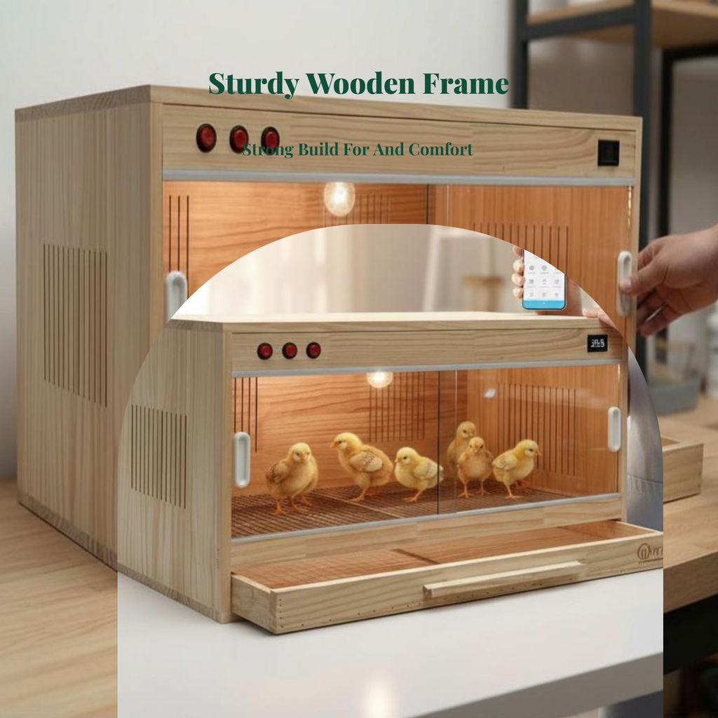 Amphibian Terrarium, Smart Temperature Control, Drawer Storage