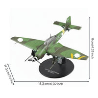 Display Plane Model Painted Feature Metal Airplane Model Realistic Details