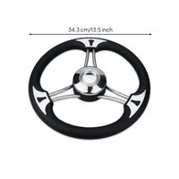 Marine Steering Wheel Foam Grip Stainless Steel Boat Wheel