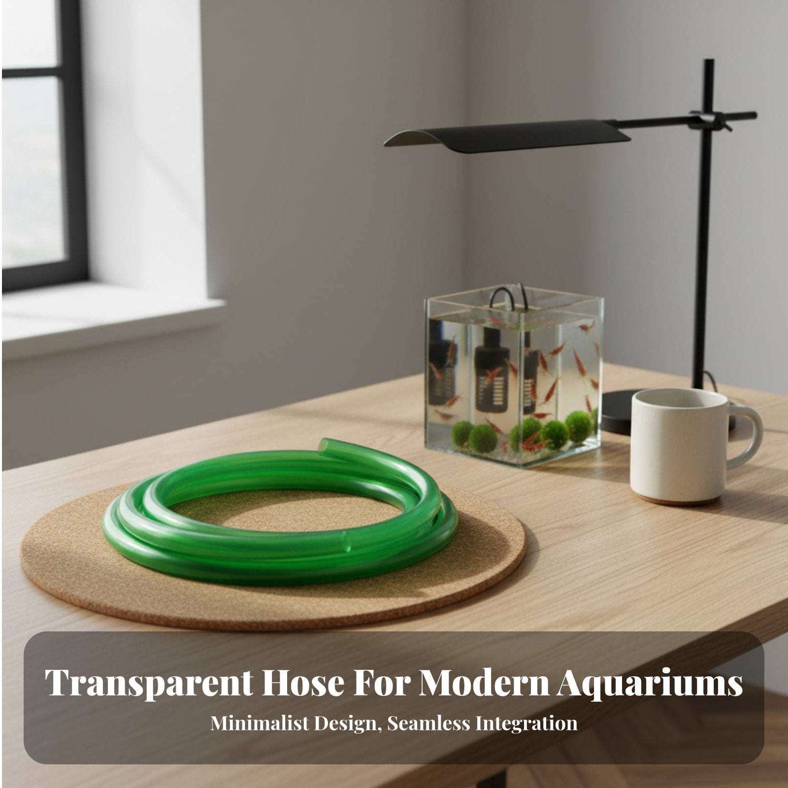 Aquatic Aquarium Pump Hose Waterproof Flexible Aquarium Tubing Quiet Operation