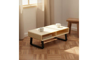 1:12 Scale Coffee Table Decorative House Model Decor Minimalist Design