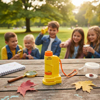 Portable Kids Microscope Binoculars Lightweight Children's Discovery Observation Tool High Magnification Learning Tool for Outdoor Exploration