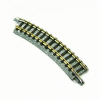 N Scale Curved Track Brass Finish Model Railroad Highly Detailed